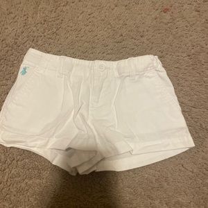 White Polo Shorts